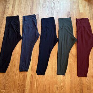 FIVE Maternity Full-Panel PowerSoft 7/8 Leggings- Old Navy